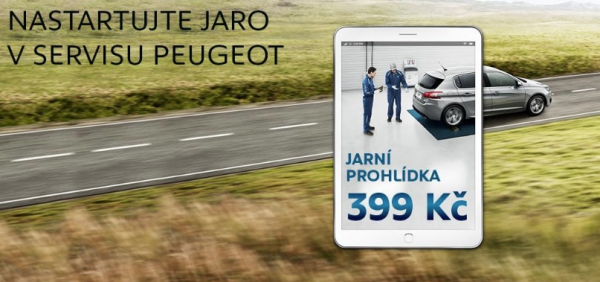 Jarní prohlídka Peugeot
